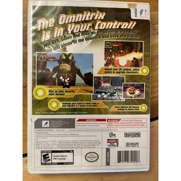 Nintendo Wii Ben 10 Protector of Earth Video Game. - Picture 3 of 3